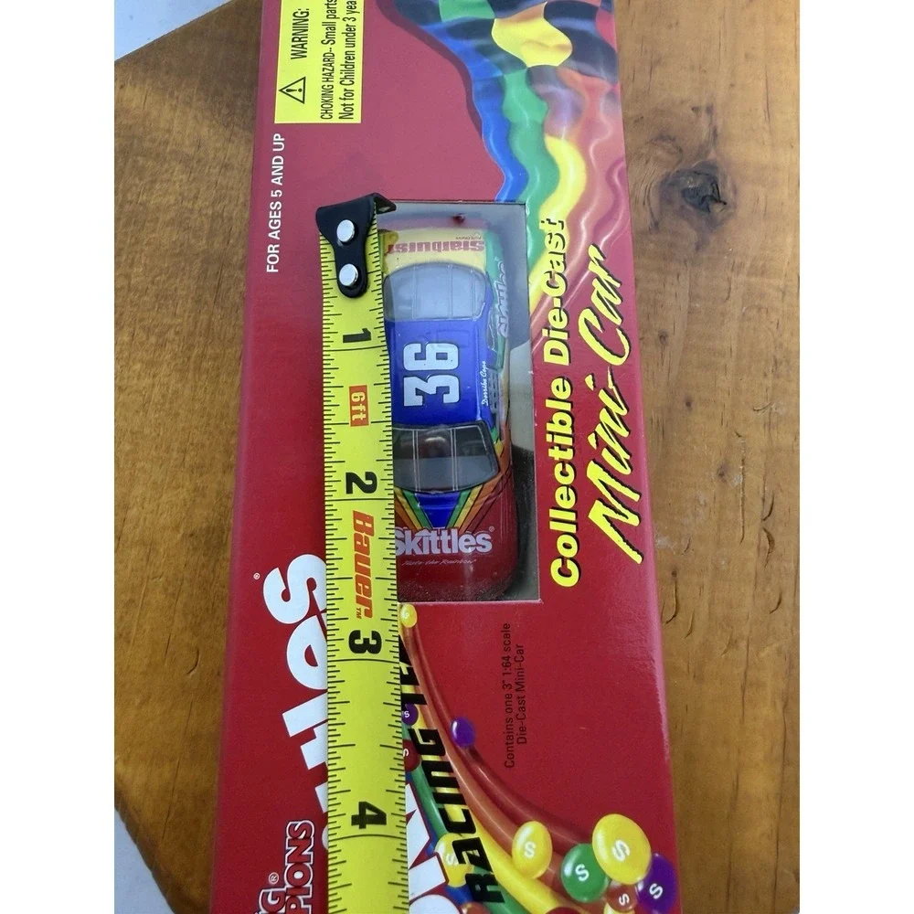 1997 Skittles Racing Team #36 Derrike Cope Diecast Mini Car New In‎ Box